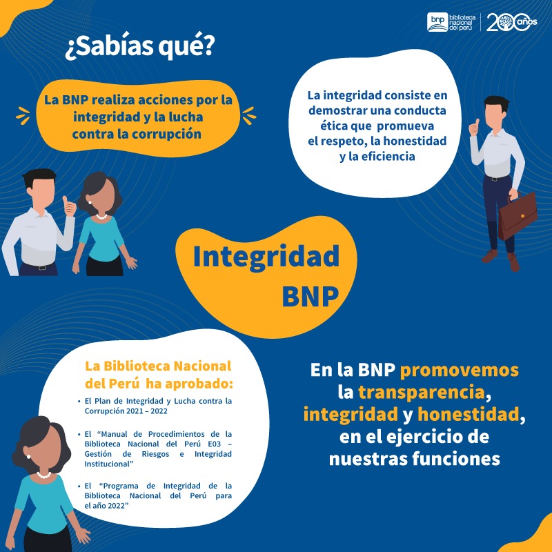 BNP promueve la ética y la lucha contra corrupción como parte de su Programa  de Integridad 2022 | Biblioteca Nacional del Perú | BNP